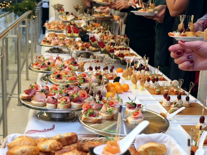 Cosa preparare per un buffet finger food